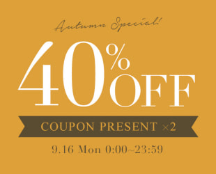 40%OFF SPECIAL COUPON