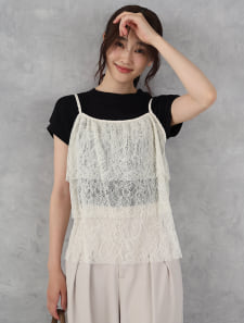 レースビスチェ