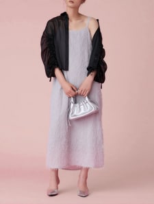 シャギーキャミワンピース