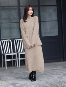 【タイ付き】ニットセットアップ