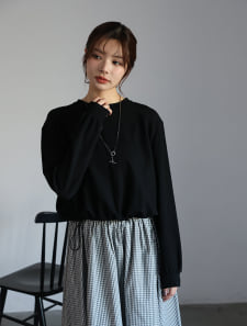 スピンドルリブカットソー