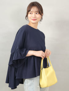 フリルワイドTシャツ