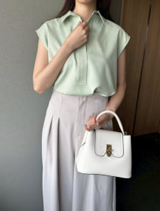 フレンチスリーブスキッパーシャツ