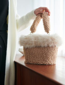 ファーミックスボアハンドルバッグ