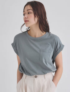 天竺ポケットTシャツ