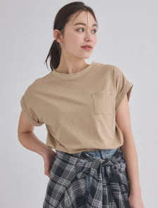 天竺ポケットTシャツ