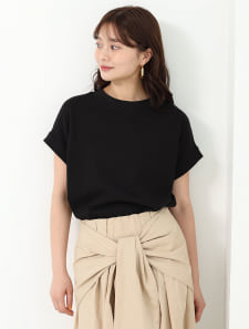 ヘビーウェイト袖リブTシャツ