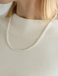 スモールパールネックレス