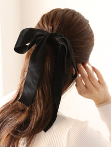 ベロアリボンシュシュ