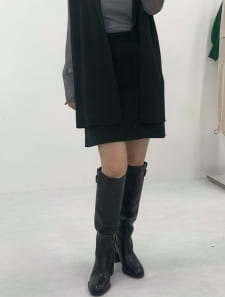 ベーシックニットミニスカート