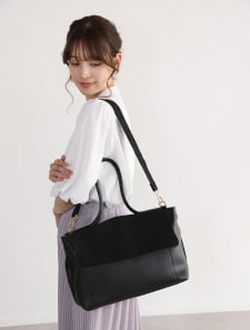 トップハンドルフラップバッグ