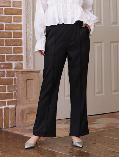 ハイウエストフレアパンツ