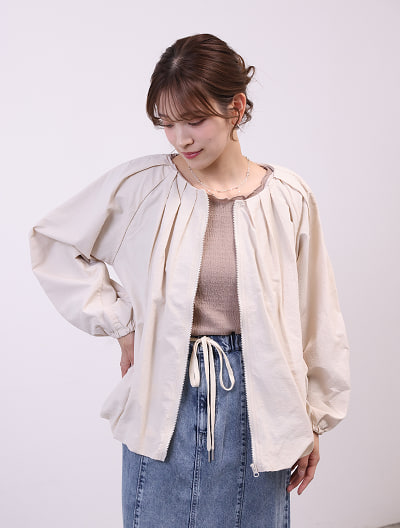 タックバルーンブルゾン