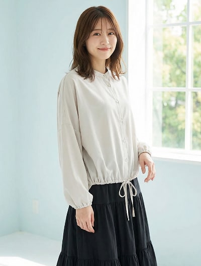 ドロストデザインシャツ