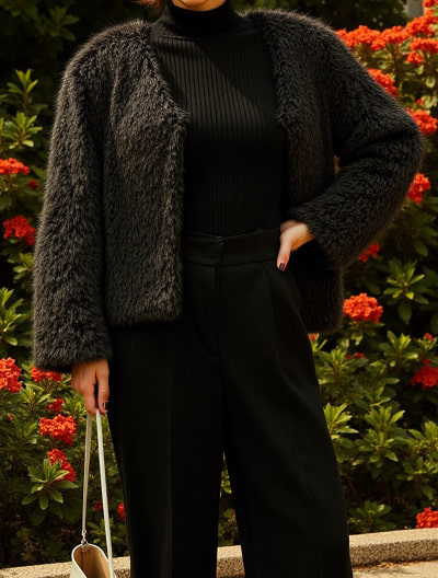 シャギーボアジャケット