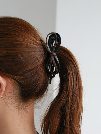 オータムリボンヘアピン