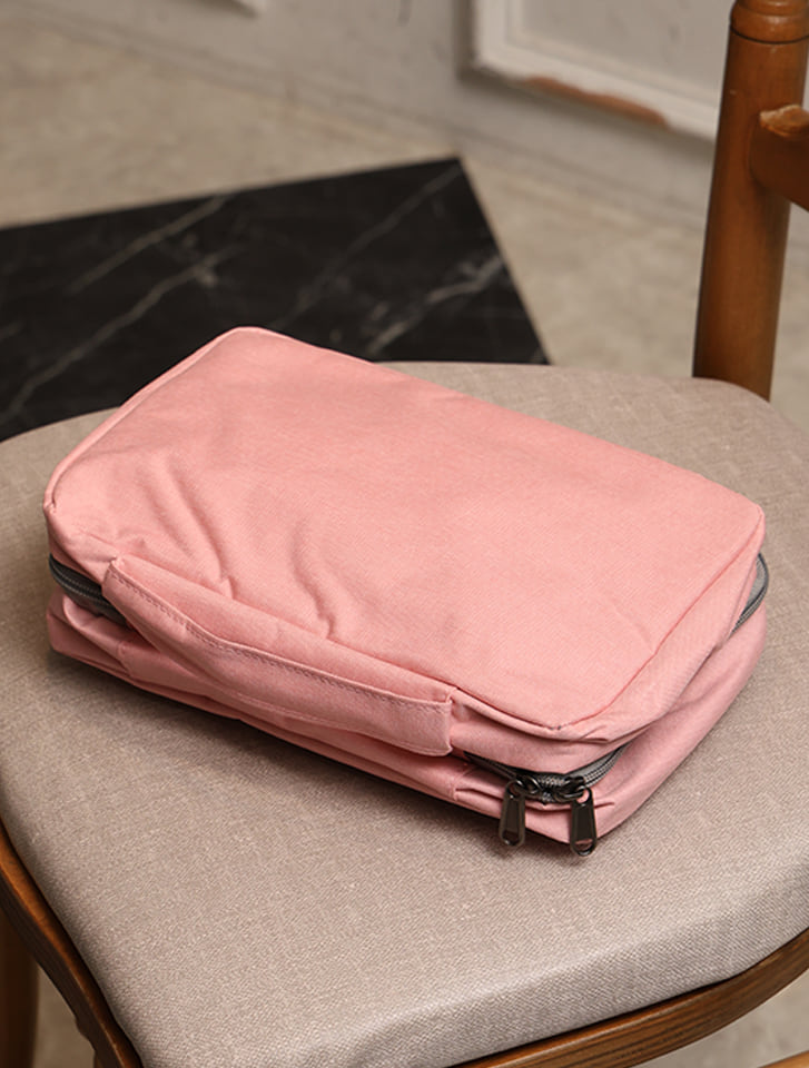 2段クリアポケット吊り下げポーチ