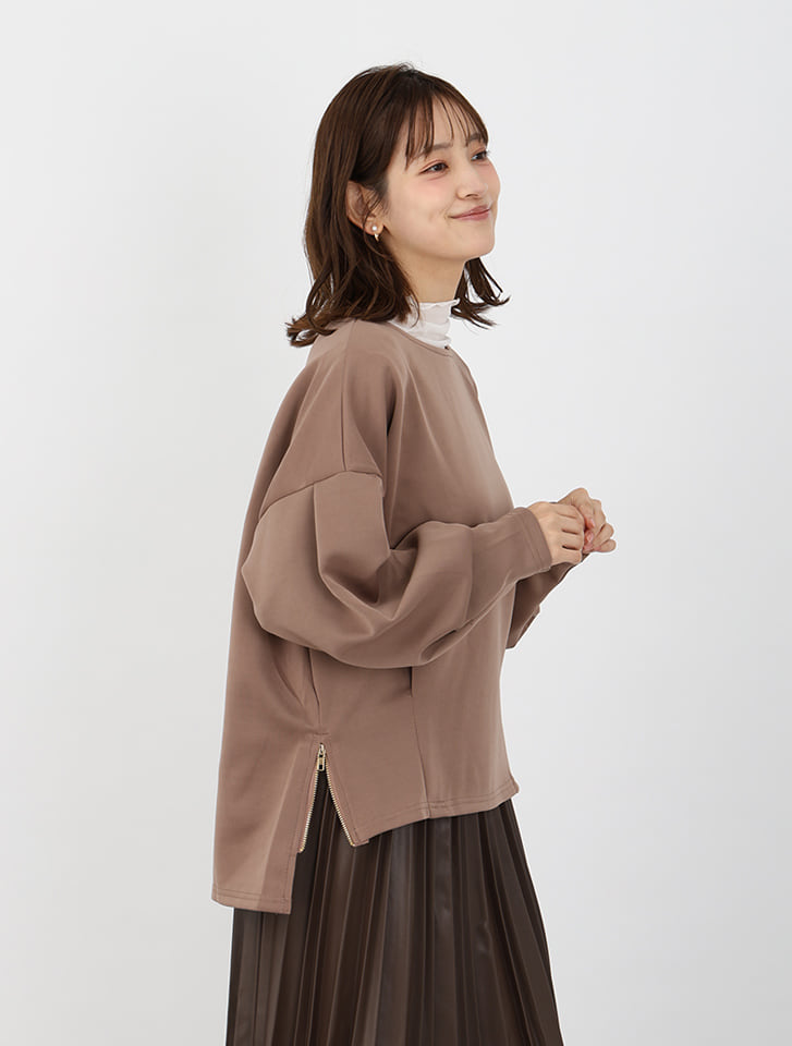 ソフトスウェットプルオーバー