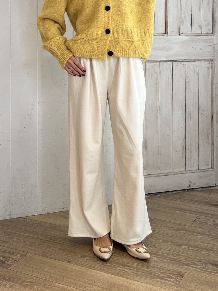 ポケット付きスウェットパンツ