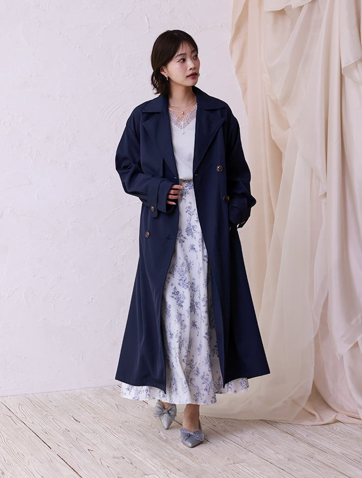 ツイルトレンチコート