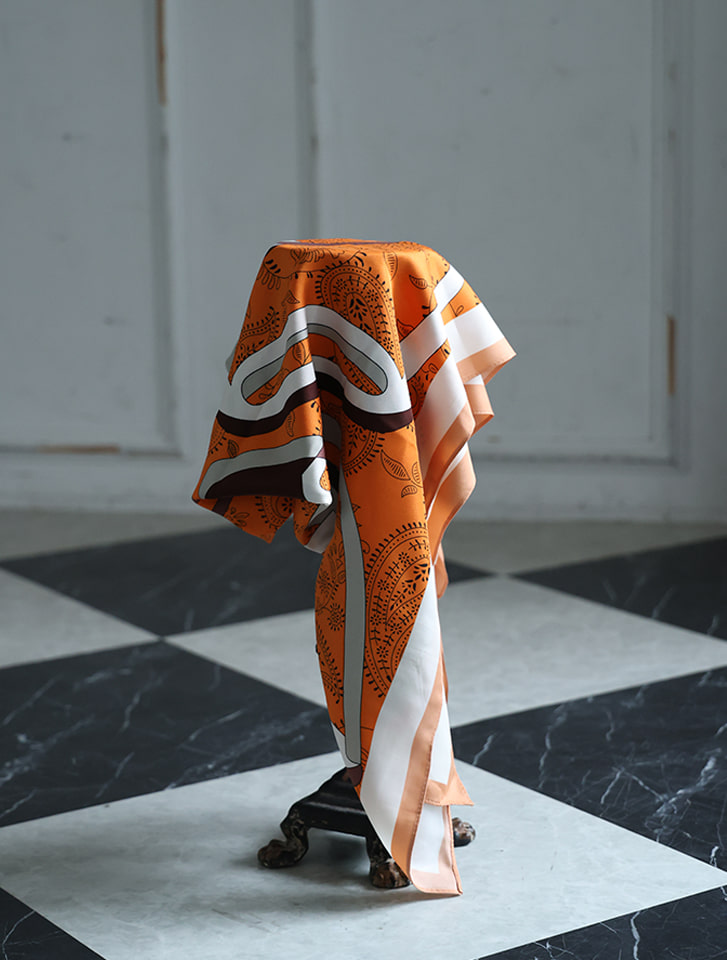 大判ジオペイズリースカーフ