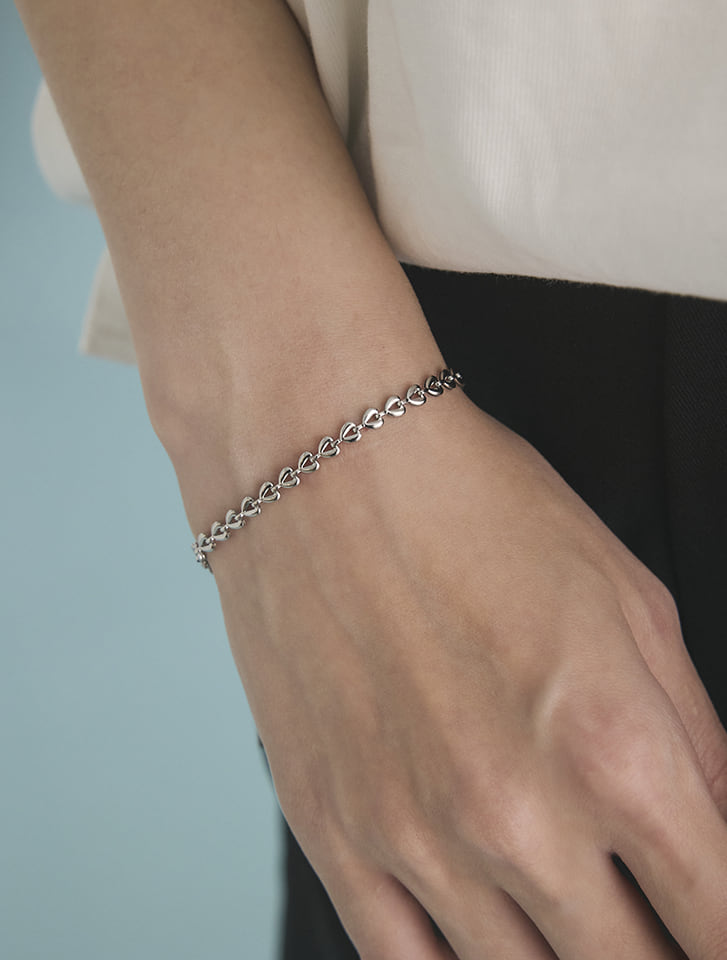 ツイストチェーンブレスレット