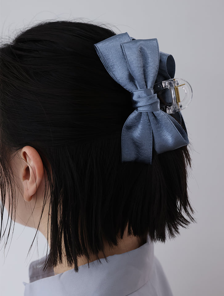 リボンモチーフヘアクリップ