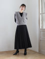 【kannaセレクト】【U150サイズあり】プリーツAラインスカート