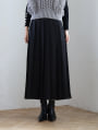 【kannaセレクト】【U150サイズあり】プリーツAラインスカート