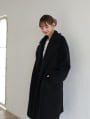 【U150サイズあり】ボアロングコート