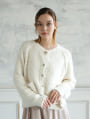 ブークレーニットカーディガン