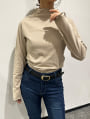 起毛プチハイネックロンT