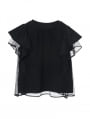 チュールフリルTシャツ
