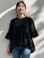 フリルワイドTシャツ