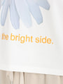 ビッグフラワープリントTシャツ