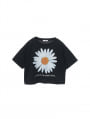 ビッグフラワープリントTシャツ