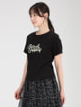 レタリングロゴTシャツ