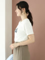 レタリングロゴTシャツ