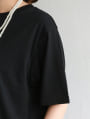取り外し可能レースセットレイヤードTシャツ
