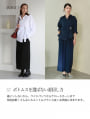 アシンメトリーデザイン2wayシャツ