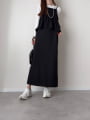 【cestmignon_mauセレクト】 ペプラムデザインドッキングキャミワンピース