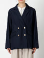 金ボタンダブルテーラードジャケット