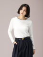 リブメローカットソー