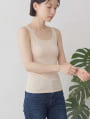 【接触冷感×抗菌防臭】カップ付きタンクトップ