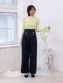 ハイウエストマリンワイドパンツ