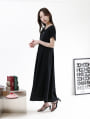【manaodaysセレクト】 前後2wayウエストタックワンピース