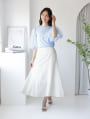 【manaodaysセレクト】 【接触冷感】チュールドッキングスリーブTシャツ