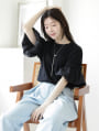 袖バルーンTシャツ