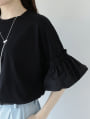 袖バルーンTシャツ