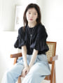 袖バルーンTシャツ